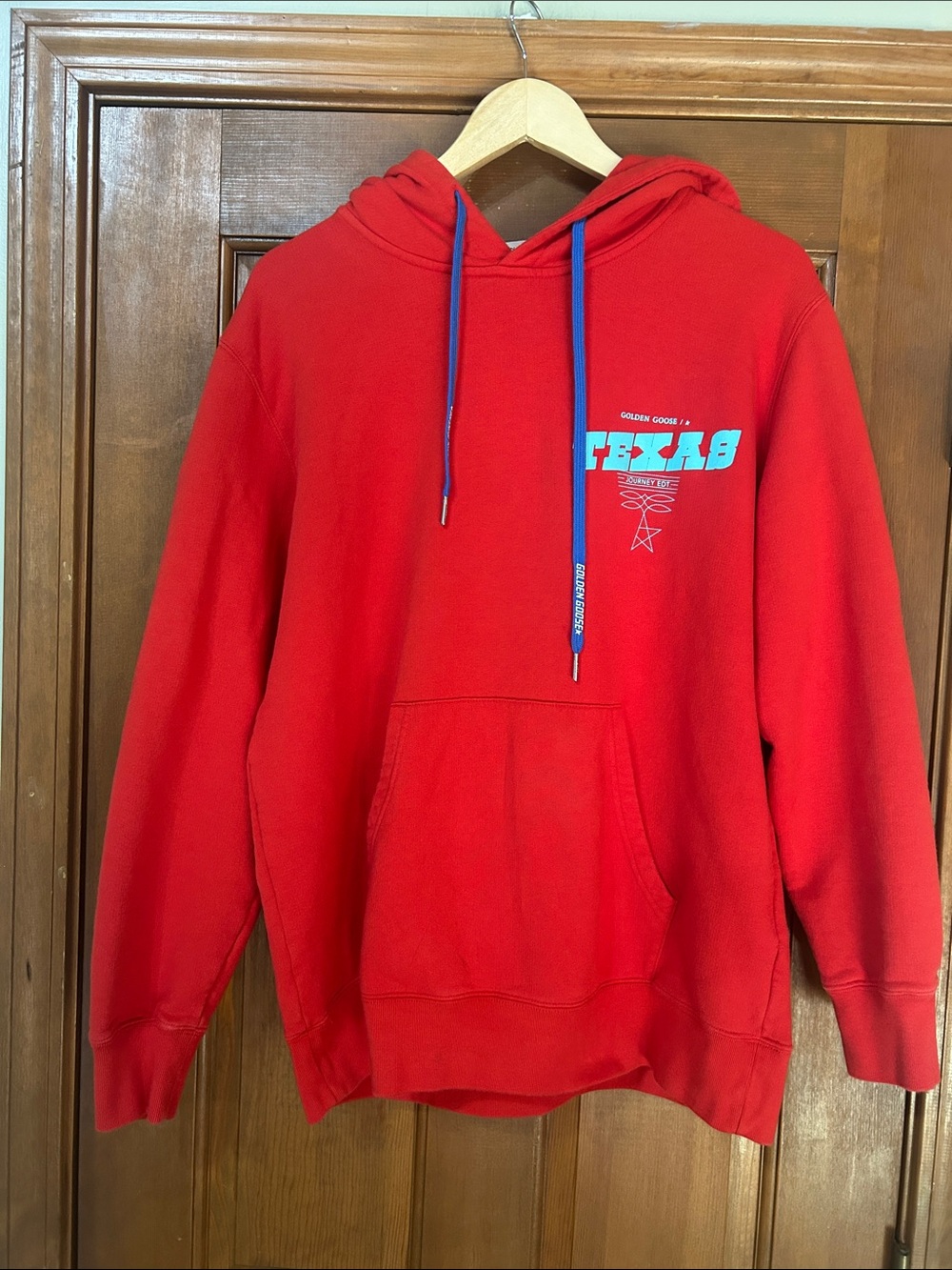 Golden Goose Journey Texas 2020 Graphic
Pullover Hoodie - Size Small